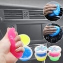 Gel de curățare universal pentru tastatură și interiorul mașinii Îndepărtează praful și impuritățile din spații înguste și crăpături Volum 60 6