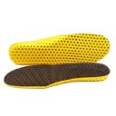 Gel inlegzolen voor schoenen, neutrale kleur. Orthopedische inlegzolen voor dagelijks gebruik. Ondersteuning van de voetboog. Schokabsorptie. Comfortabel wandelen. Ademend materiaal. 1