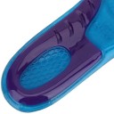 Gel Insoles Blue Colour Shock Absorption Comfortable Wear Ergonomic Shape Arch Support Foot Relief Healthy Walking 3