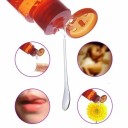 Gel lubricante comestible perfumado a base de agua fresa 80 ml lubricación de larga duración para uso oral y clásico compatible con preservativos envase discreto 3