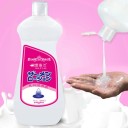 Gel lubricante cremoso a base de agua, sin perfume, 500 ml, textura sedosa, lubricación de larga duración, compatible con preservativos, embalaje discreto. 2