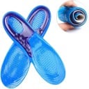 Gel schoeninlegzolen Blauwe kleur Schokabsorptie Draagcomfort Ergonomische vorm Ondersteuning van de voetboog Verlichting van de voet Gezond 5