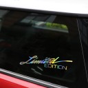 Gelimiteerde oplage autosticker 2