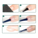Gelnagellak 15 ml UV verstevigende en verlengende gel Multifunctionele bouwgel voor modelleren, repareren en lijmen van steentjes 4