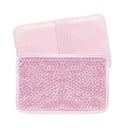 Gélový chladicí a hrejivý vankúš s gélovými guľkami a elastickým popruhom rozmer 19,5 x 12 cm z PVC na opuchy bolesť a svaly 1