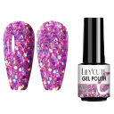 Gelpolish med glimmer 4