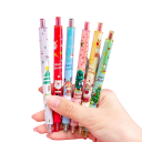 Gelstift 0,5 mm mit Weihnachtsmotiv 6 Stk 2