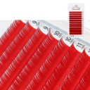 Gene false colorate D cu curbă 8–14 mm grosime 0,07 mm gene individuale pentru extensii profesionale 6