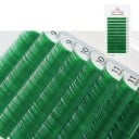Gene false colorate D cu curbă 8–14 mm grosime 0,07 mm gene individuale pentru extensii profesionale 10