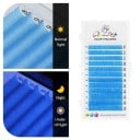 Gene false colorate UV luminoase D curbat 8–14 mm grosime 0,07 mm Gene individuale neon pentru extensie voluminoasă 2