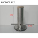 Generátor studeného kouře 30x35 cm 230 V z nerezové oceli s membránovým čerpadlem a EU zástrčkou pro uzení masa, ryb a sýrů 2