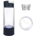 Generatore di acqua idrogenata 380 ml Bottiglia di vetro con alimentazione USB Alto contenuto di idrogeno 21 x 7 cm Acqua benefica 1