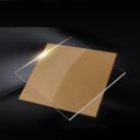 Gennemsigtig akrylplade 200x200x2 mm transparent plexiglas plastplade til rammer modelbyggeri beskyttelsesskærme produktion 2