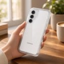 Gennemsigtig cover til Samsung Galaxy S24 Ultra Holdbart etui af PC og TPU Stød- og ridsebeskyttelse Mobilcover 14