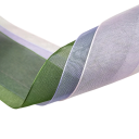 Gennemsigtige chiffon snørebånd 140 x 4 cm flade brede silke snørebånd elegante stilfulde snørebånd til sneakers og sko 4