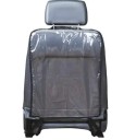 Gennemsigtigt beskyttelsesbetræk til ryglænet på autostolen 59x44 cm Vandtæt sædebeskytter mod gravning Beskytter autostol mod snavs 1