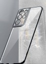 Gennemsigtigt beskyttelsescover med metalramme til Samsung Galaxy A14 5G 2