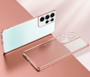 Gennemsigtigt beskyttelsescover med metalramme til Samsung Galaxy A54 5G 5