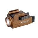 Genopladelig LED lommelygte GM23 800 lm Micro-USB kompakt 5,2 × 3,23 × 2,53 cm optisk linse MVB monteringslys 5