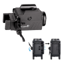 Genopladelig LED lommelygte GM23 800 lm Micro-USB kompakt 5,2 × 3,23 × 2,53 cm optisk linse MVB monteringslys 6
