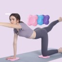 Genunchiere colorate pentru yoga 20x20 cm cu protecție antiderapantă și căptușeală moale pentru exerciții și recuperare 3
