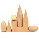 Geometriske faste stoffer i træ 3