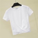 Geplooid T-shirt voor dames A1085 5