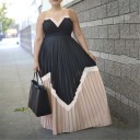 Geplooide maxi-jurk 2
