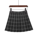 Geplooide minirok voor dames, geruit 4