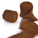 Gerafelde Chiffon Lint 5 m Decoratief Lint voor Geschenken Vintage Lint voor Bruiloftsdecoratie Handgemaakte Creatieve Arrangement Elegante Decoratie 28