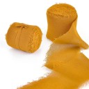 Gerafelde Chiffon Lint 5 m Decoratief Lint voor Geschenken Vintage Lint voor Bruiloftsdecoratie Handgemaakte Creatieve Arrangement Elegante Decoratie 33