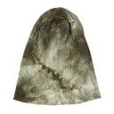 Gerippte Mütze mit batikiertem Muster für einen originellen Look Dünner gestrickter Beanie aus Baumwolle und Polyester für den täglichen 1