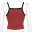 Geripptes kurzes Tanktop für Damen 5