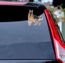 German Shepherd Car Sticker 3