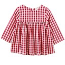 Geruite jurk voor meisjes N126 2