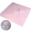 Geschenkpapier für Blumen Set 38 Stück 30x30 cm halbtransparenter Baumwollstoff farbige floristische Verpackung für Geschenke 12