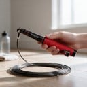 Geschwindigkeitspringseil MOGOLD mit Stahlseil 3 m Doppelte Lager Silikon Anti-Rutsch-Griffe Für Crossfit und Cardio 4