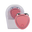 Gesichtsliftinggerät 5,5x5x2 cm Mikrostrommassage gegen Fältchen Hautstraffung Abschwellende Wirkung Wiederaufladbarer Massageroller Silikon/Kunststoff 4