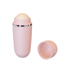 Gesichtsöl absorbierender Massageball, Vulkanstein, Gesichtsöl absorbierender Roller, Gesichtsporenreinigungsroller, 8 x 3 cm 3