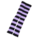 Gestreepte beenwarmers 50 cm 2
