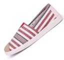 Gestreepte instapsneakers voor dames 6
