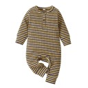 Gestreepte jumpsuit voor baby&#39;s T2645 2