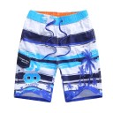 Gestreepte shorts voor jongens met palmbomen 2