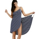 Gestreepte zomerjurk voor dames P1174 6