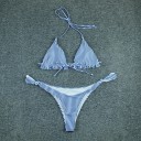 Gestreifter Damen-Bikini P520 8