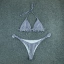 Gestreifter Damen-Bikini P520 6