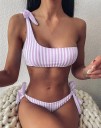 Gestreifter Damen-Bikini P579 3