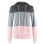 Gestreifter Damen-Hoodie B16 3