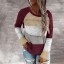 Gestreifter Damen-Strickpullover G397 5