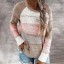 Gestreifter Damen-Strickpullover G397 2